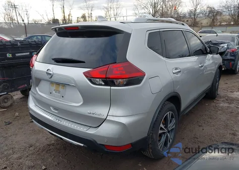 2020 Nissan Rogue Sv Intelligent Awd z USA, uszkodzony, nr VIN JN8AT2MV5LW141892